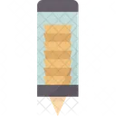 Cone Dispenser Waffle Icon