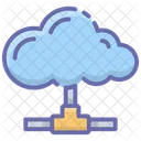 Nube conectada  Icono