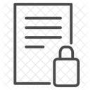 機密文書、暗号化、秘密ファイル アイコン