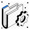 Dossie Configuracao De Pasta Gerenciamento De Pasta Ícone