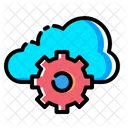 Nube Datos Optimizacion Icono