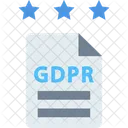 Conformidade com GDPR  Ícone