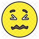 Confounded Emoticon  Icon