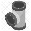 Connector Pipe Water Supply Plumbing Services Icon