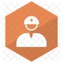 Constructor Worker Builder Icon