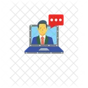 Consultancy Using Video Call Camera Video Icon