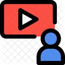 Conta Do Youtube Conta De Midia Canal Ícone