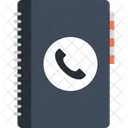 Contact Dairy Book Icon