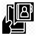Contact App Smartphone Icône