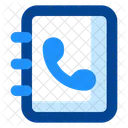 Book Call Contact Icon