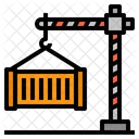 Cargo Logistics Container Icon