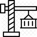 컨테이너 크레인  아이콘
