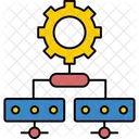 Container Orchestration Orchestration Network Symbol