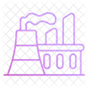 Contaminación industrial  Icono
