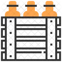 Récipient à bouteilles  Icône