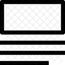 Content Layout List Icon