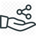 Content Share Connection Icon