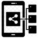 Content Sharing Network Sharing Data Sharing Icon