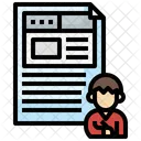 Content Writer  Icon