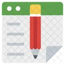 Content Writing  Icon