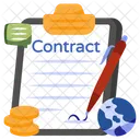 Contract  Icon