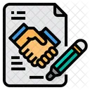 Handshake Project Collaborate Icon