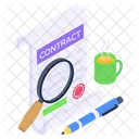 Contract  Icon