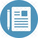 Application Contract Document Icon