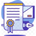 Contract Agreement Business Icon