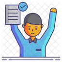 Contract Paper  Icon