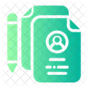 Contract Paper  Icon