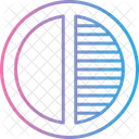 Contrast Brightness Adjust Icon