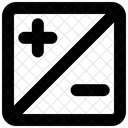 Contrast Square Camera Icon