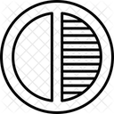 Contrast Brightness Adjust Icon