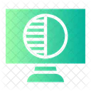 Contrast Monitor Screen Brightness And Contrast Icon