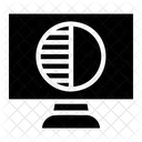 Contrast Monitor Screen Brightness And Contrast Icon