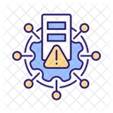 Big Data Database Algorithm Icon