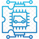 制御ユニット、電気自動車、電子機器 アイコン