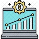 Conversion Rate Optimizer Business Management Icon