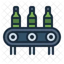 Conveyor Bottle Industry Symbol