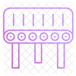 컨베이어 기계  아이콘