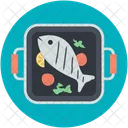 Cooked Fish Food Icon