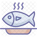 Cooked Fish Fish Food Icon