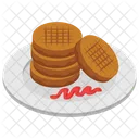 Biscuit Cracker Snack Icon