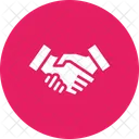 Cooperation Education Shake Icon