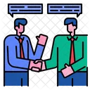 Cooperation Agreement Partnership Icon