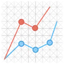 Sales Graph Coordinate Icon