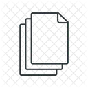 Copiar Documentos Archivos Icono