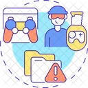 Game Illegal Copy Icon