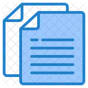 Copy Duplicate Document Icon